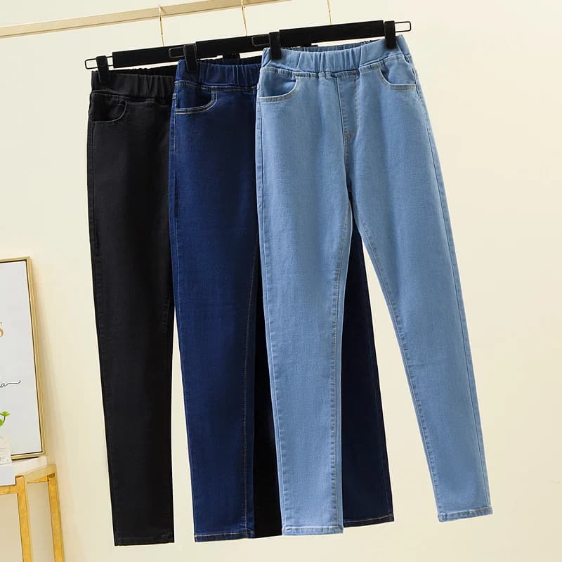 LEGGINSY DAMSKIE JEANS