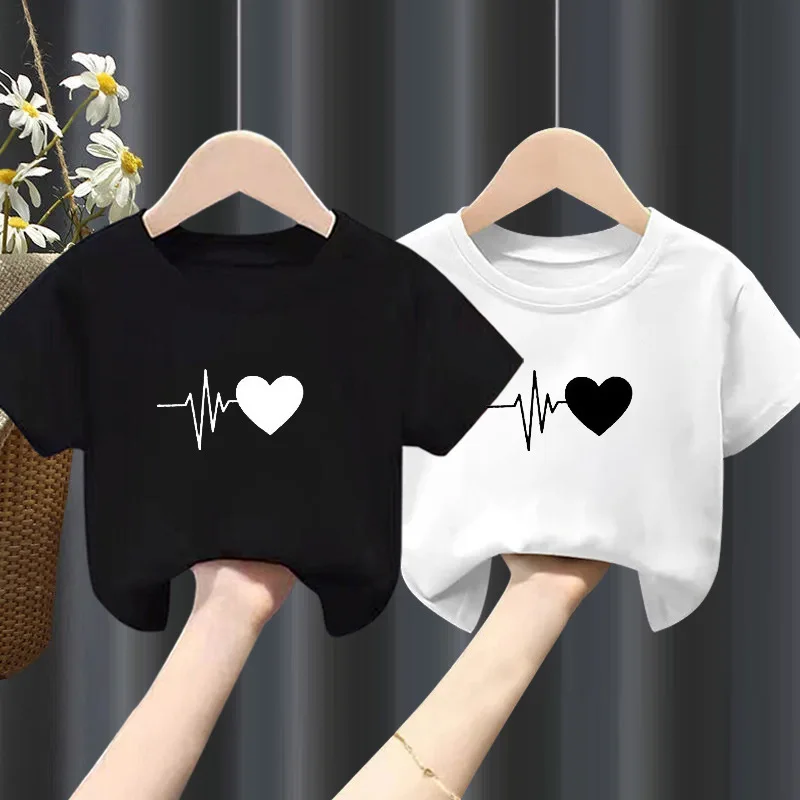 LETNIA KOSZULKA DLA DZIEWCZYNKI HEART