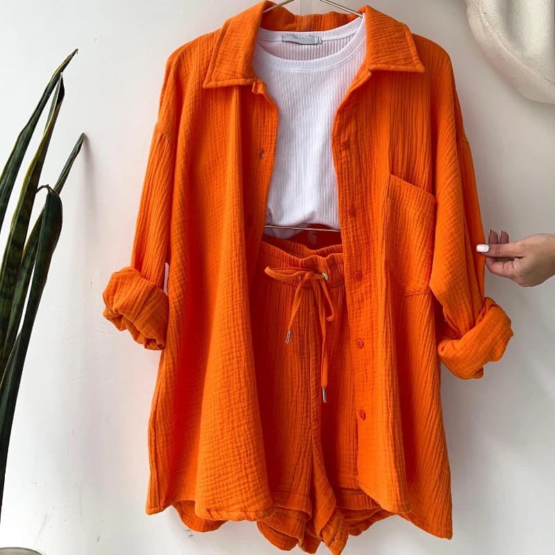 LUŹNY KOMPLET NA LATO DLA KOBIET